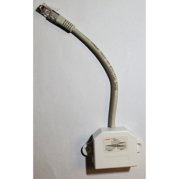 Main product image for 10/100 BaseT 1P/2J Type 7 Wiring Splitter, Pigtail Typ 74649